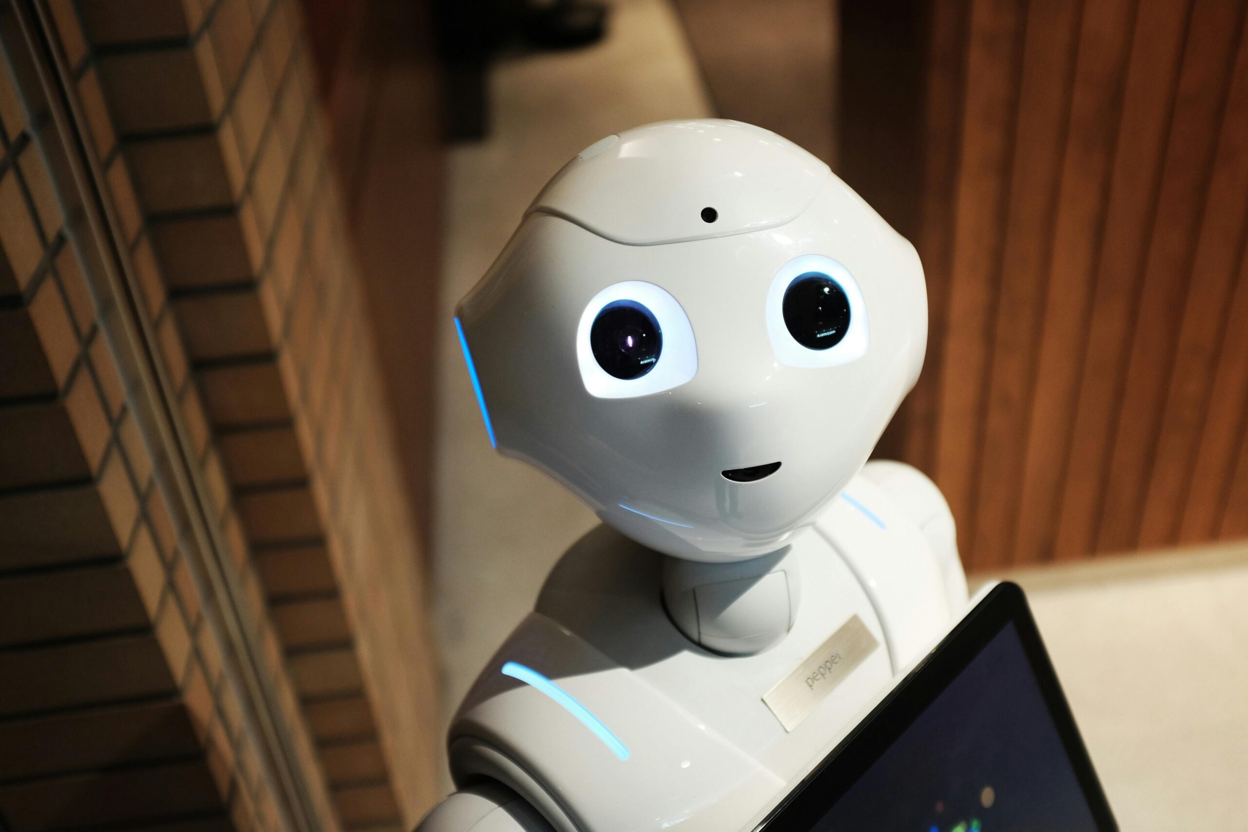 Robot patrzy na nas - zdjęcie dekoracyjne